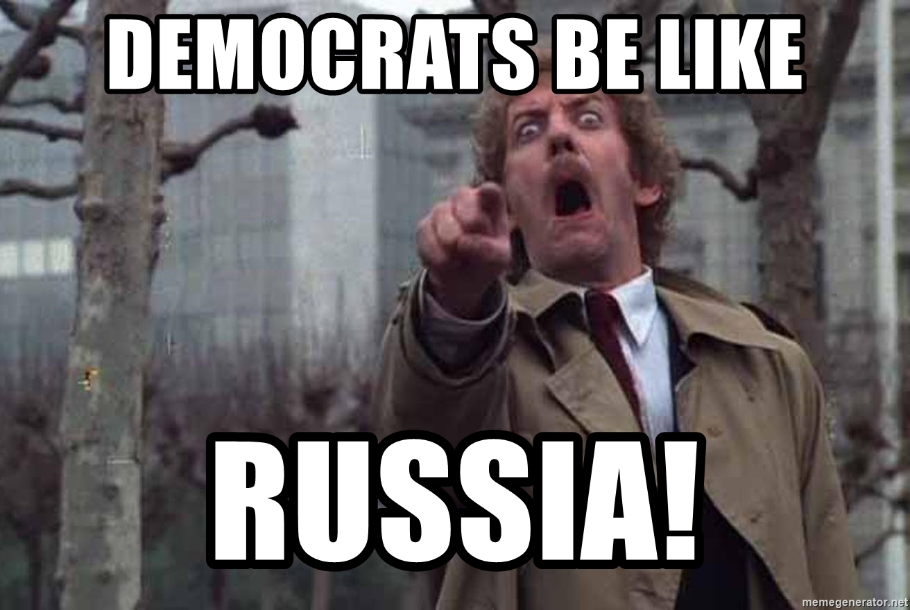 Meme of the day: Democrats' Strategy: If All Else Fails, RUSSIA! - The Daily Report