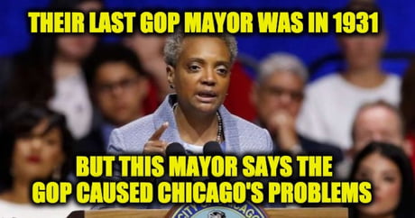 Meme of the day: Windy City Just Got Unlucky With Leadership, Or Party? - The Daily Report