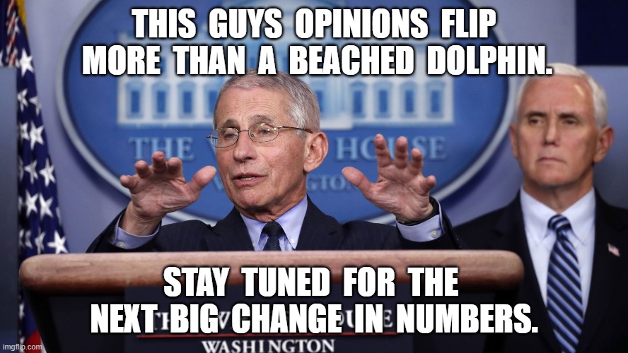 Meme of the day: Dr. Fauci Practices Frustrating 'Science', Why? - The Daily Report