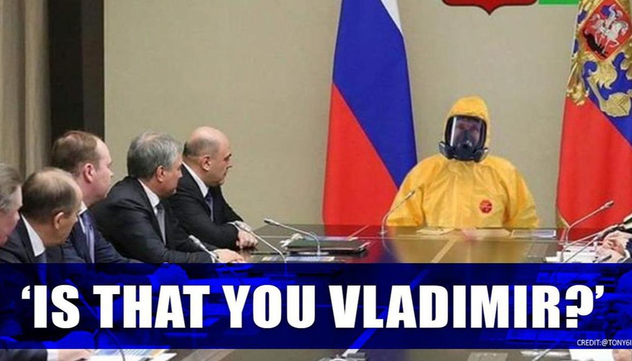 Meme of the day: Whoever Did This To Russia's Putin Is A Legend - The Daily Report