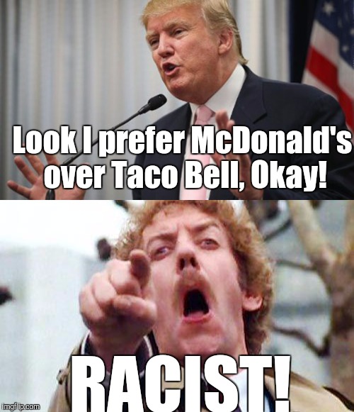 Meme of the day: I Am Tired Of The Democrats Calling Trump Racist - The Daily Report