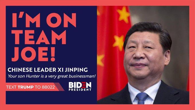 Meme of the day: Chinese Communist Party All-in For Joe Biden - The Daily Report