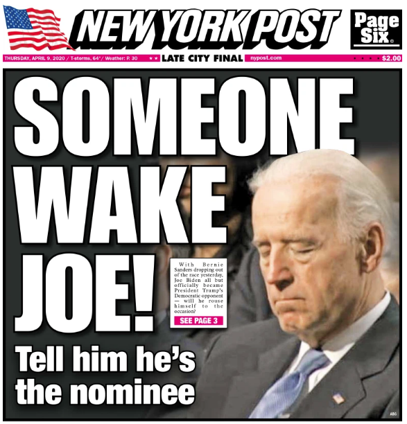 Meme of the day: Joe Biden To Move Out Of His Basement Now? Well, Wake Him Up! - The Daily Report