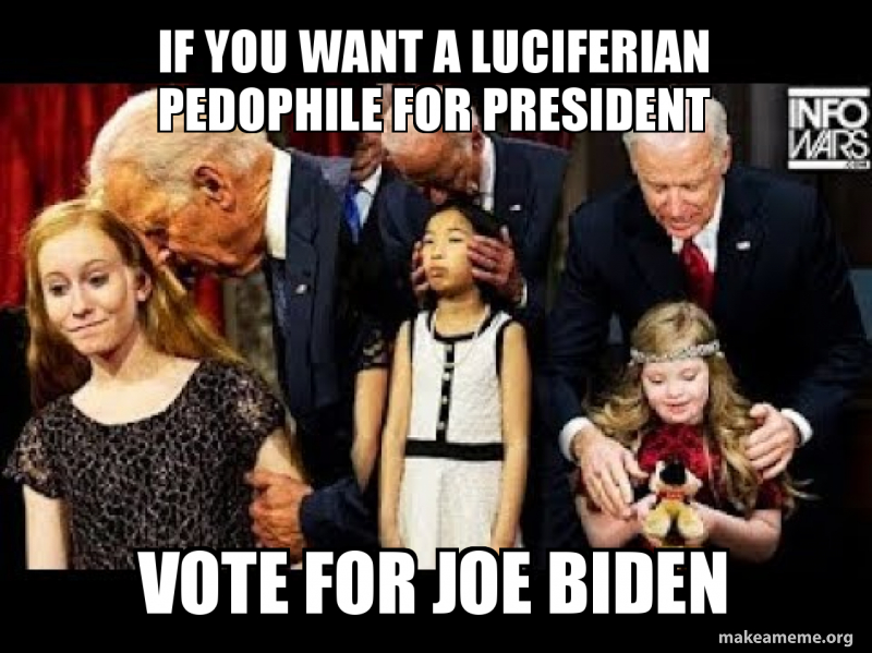 Meme of the day: Just To Be Safe, I Wouldn't Want My Kids Near Joe Biden - The Daily Report