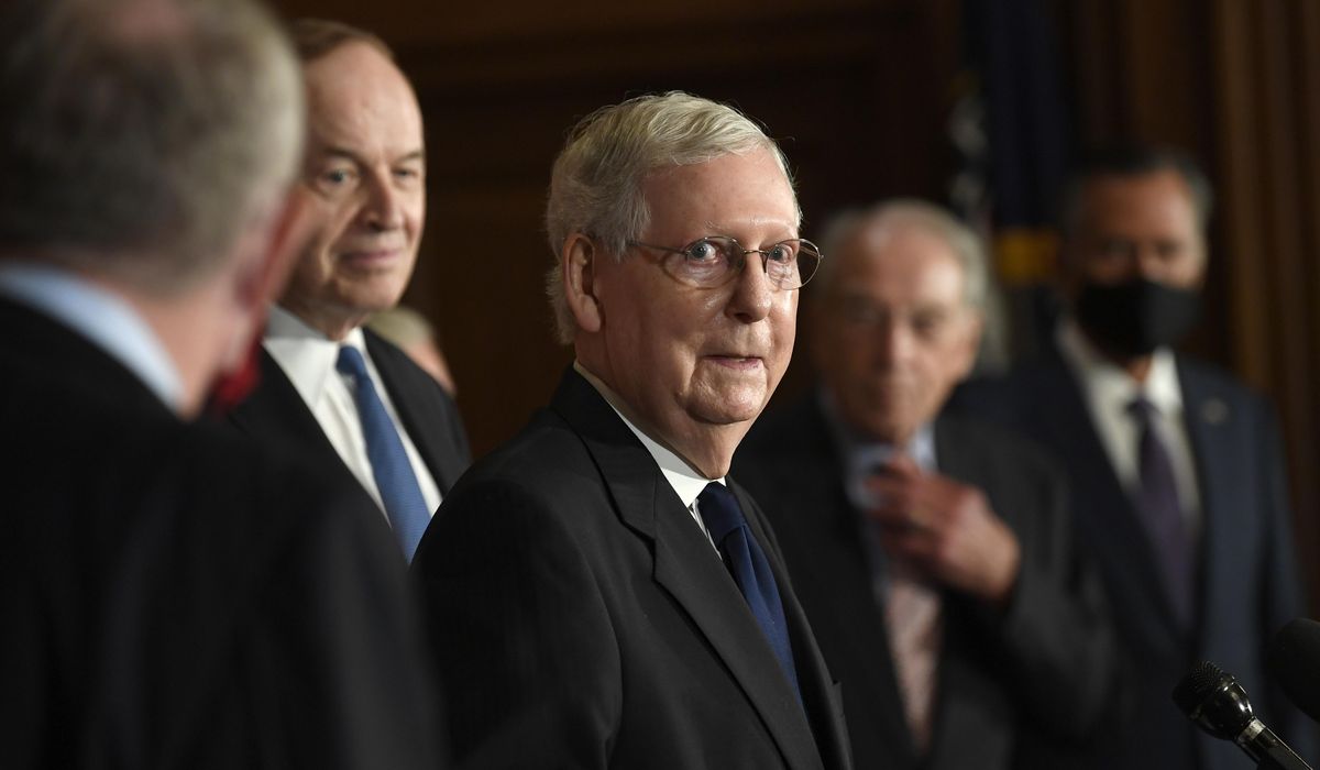 Senate Republicans to vote on skinny COVID-19 relief bill this week - Washington Times