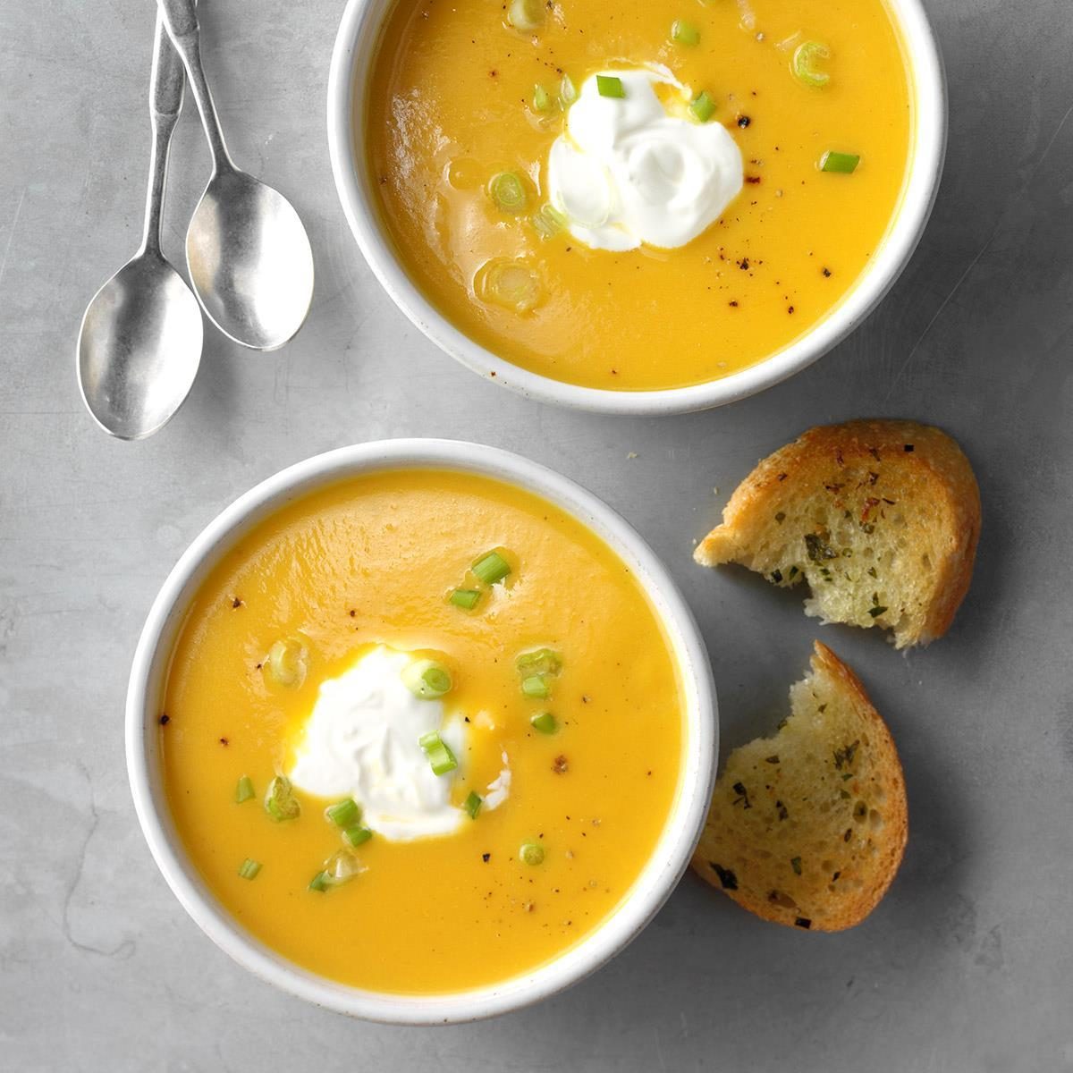 Quick Golden Squash Soup Recipe | Taste of Home