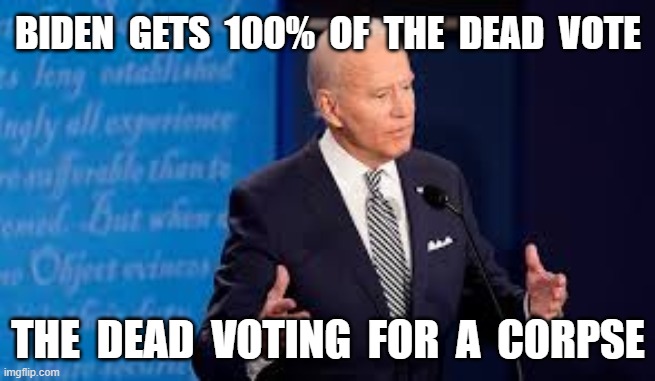 Meme of the day: Why Do Dead People Always Tend To Vote Democrats? - The Daily Report