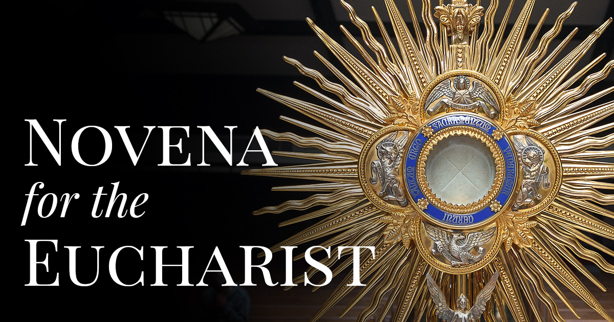 Forgive Me Father – Novena for the Eucharist | Sophia Institute