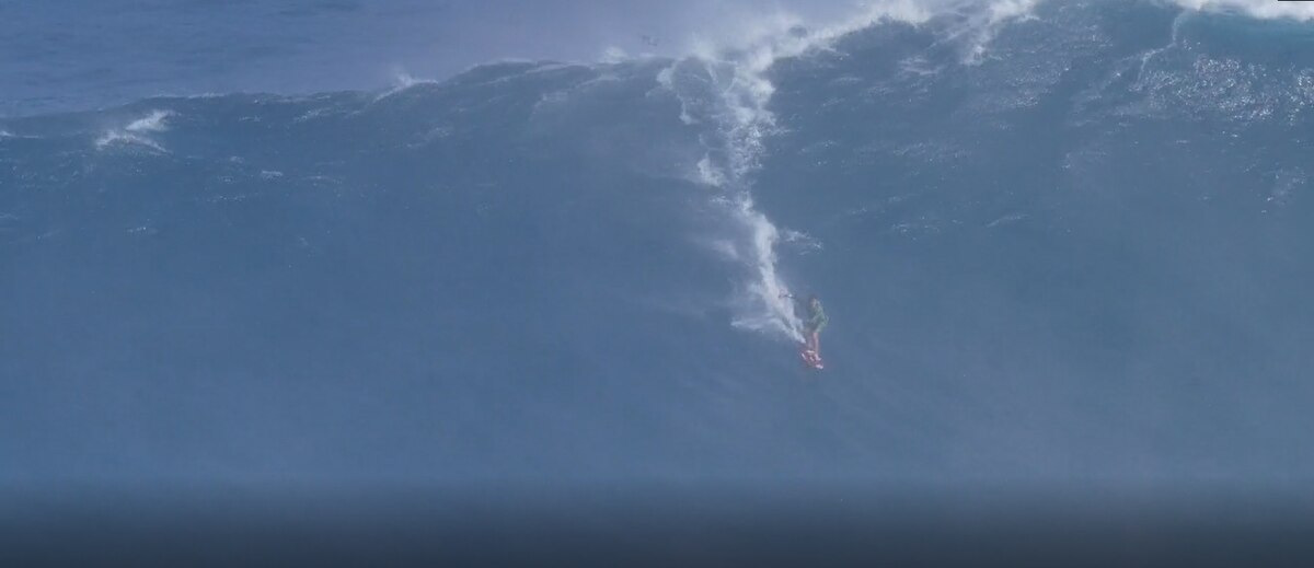 Meet the 13-year-old who conquered Jaws during a record swell