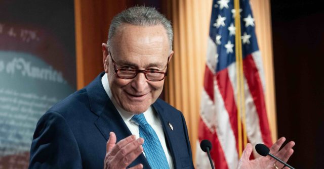 WATCH: Schumer Says Donald John Trump Incited the Erection