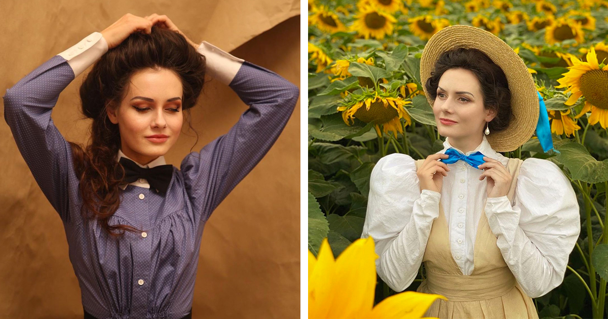 Woman Wears 18th and 19th-Century Fashion Every Day