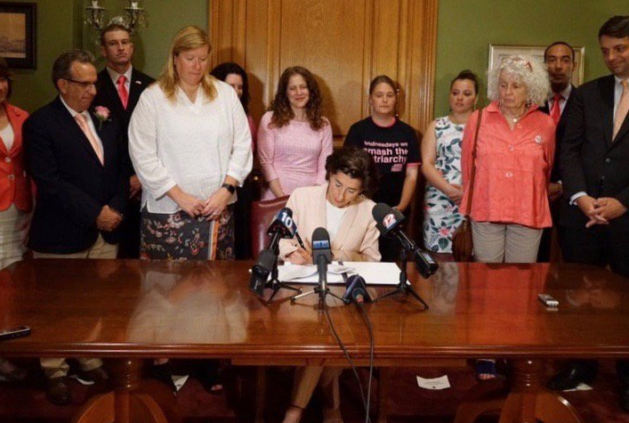 Catholic Rhode Island Gov. Gina Raimondo Signs Bill Legalizing Abortions Up to Birth  |  LifeNews.com