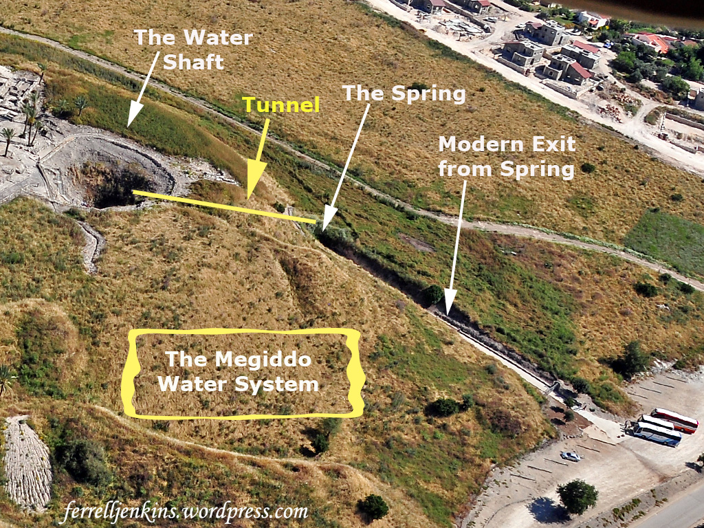 The water system at Megiddo | Ferrell's Travel Blog