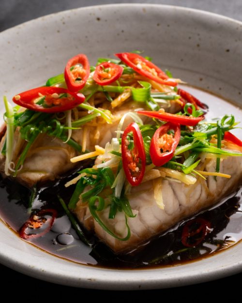 Steamed Soy  Ginger Fish - Marions Kitchen