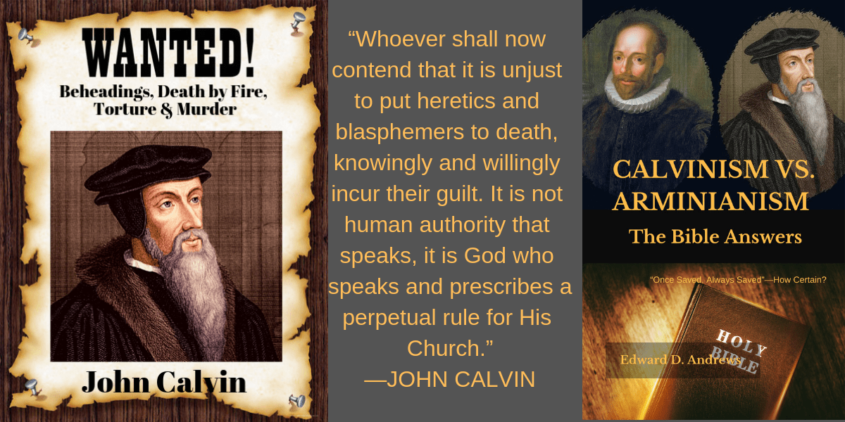 JOHN CALVIN: The Fruit of the Poisonous Tree – Christian Publishing House Blog