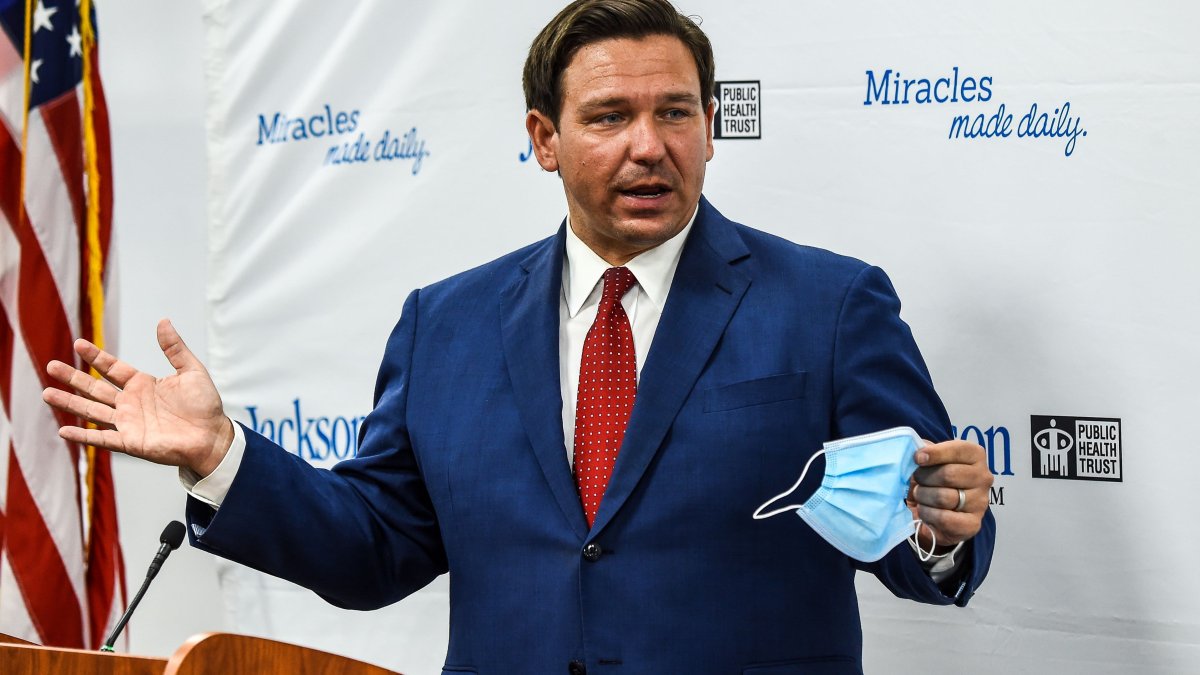 Governor DeSantis Signs Order Canceling COVID Fines by Local Governments – NBC 6 South Florida