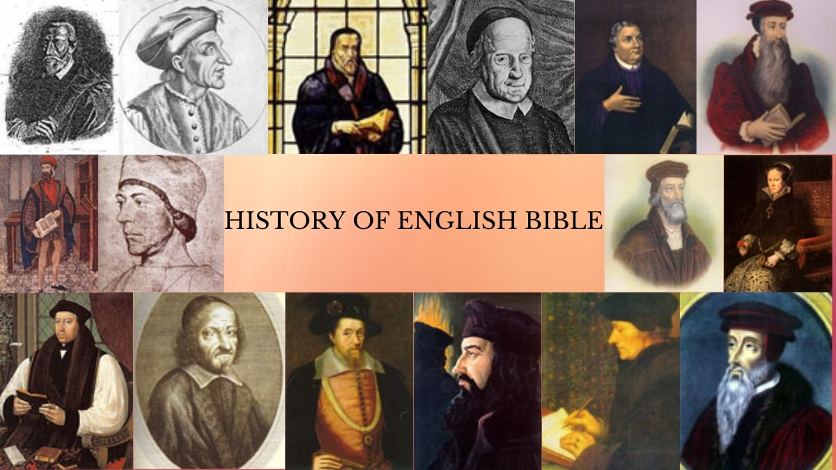 History of the English Bible – Christian Publishing House Blog