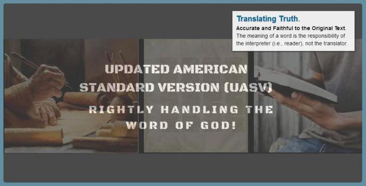 Updated American Standard Version – Christian Publishing House Blog