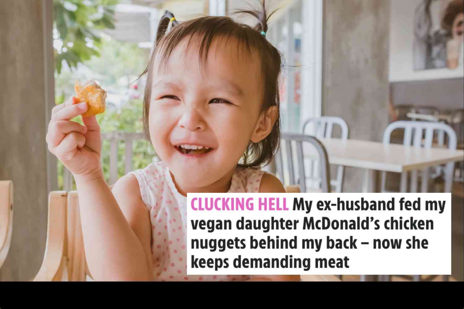 Take a moment to appreciate that a child has been freed from a nuggetless existence | Not the Bee