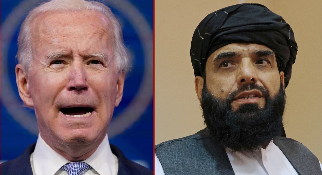 Taliban Issues Fresh Threat to President Biden Amid Reports of Gunfire Near Kabul Airport