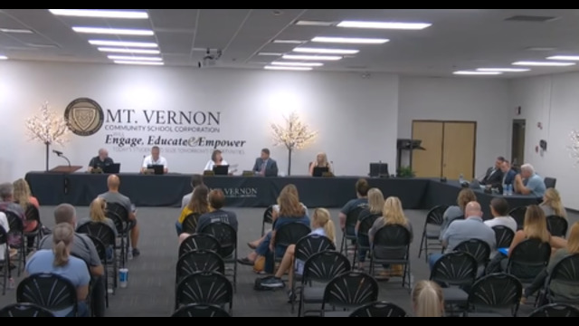 From Mount Vernon School Board Meeting