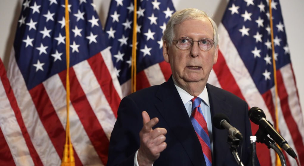 WATCH: McConnell responds to calls for Biden impeachment