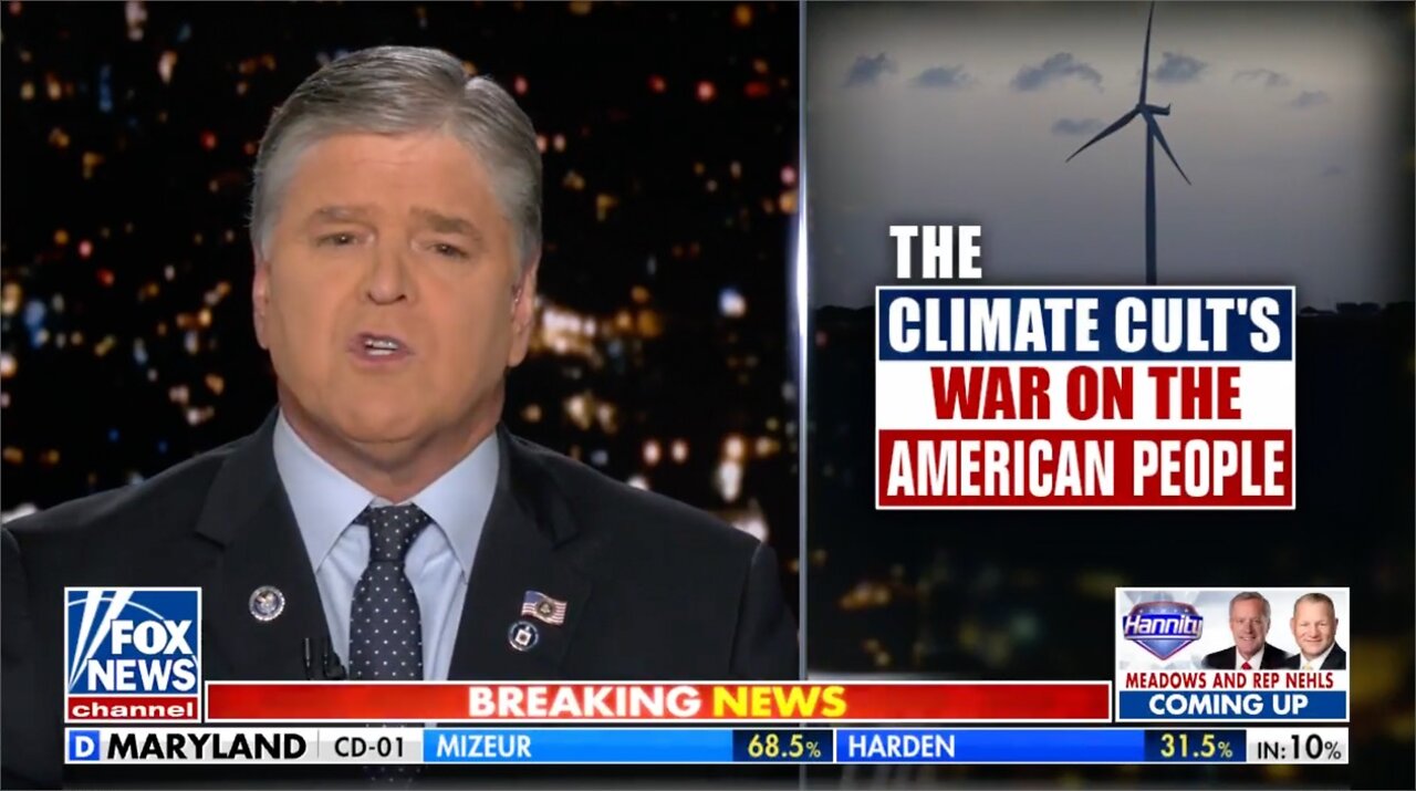 The climate cult alarmists are waging a war on the American people: Sean Hannity