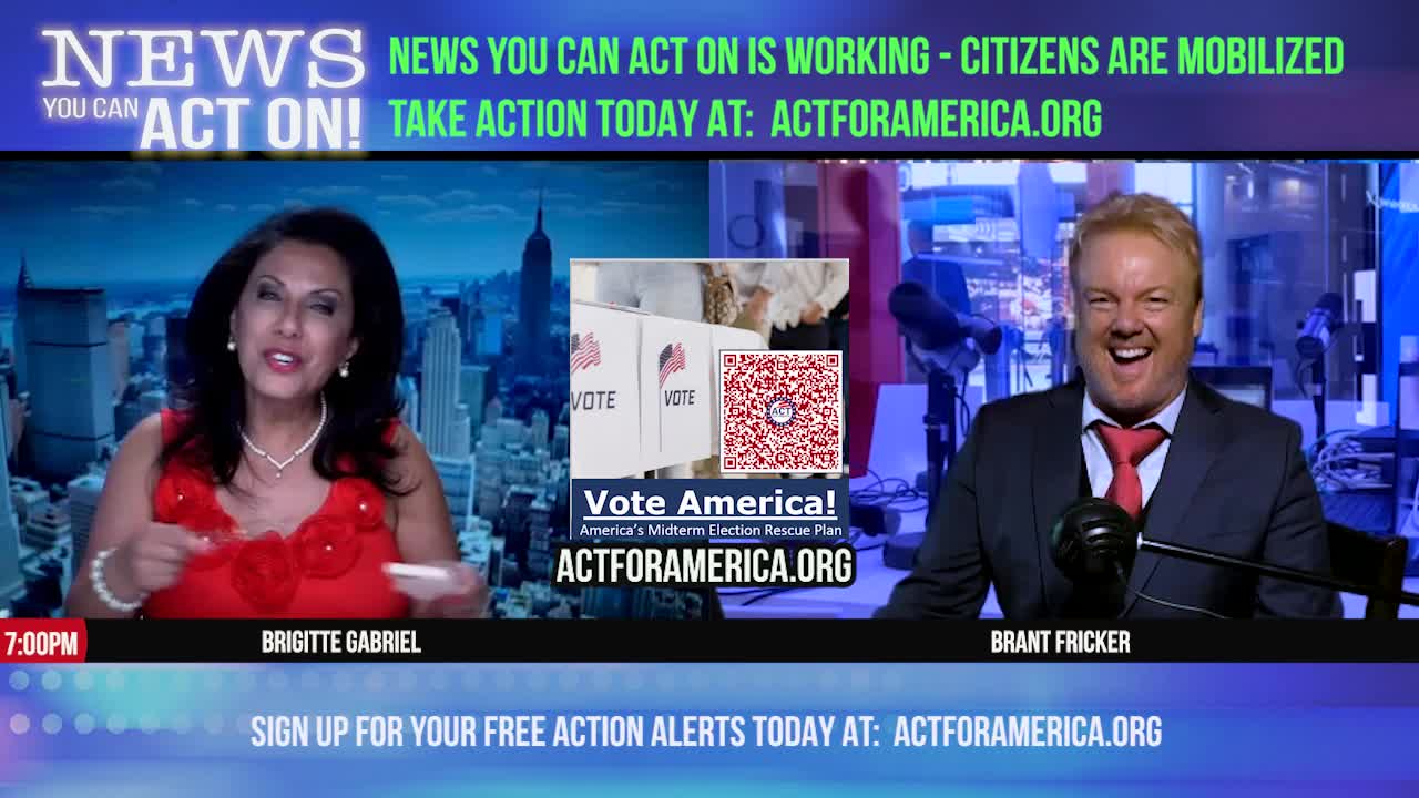 NEWS YOU CAN ACT ON with BRIGITTE GABRIEL / ITS WORKING!