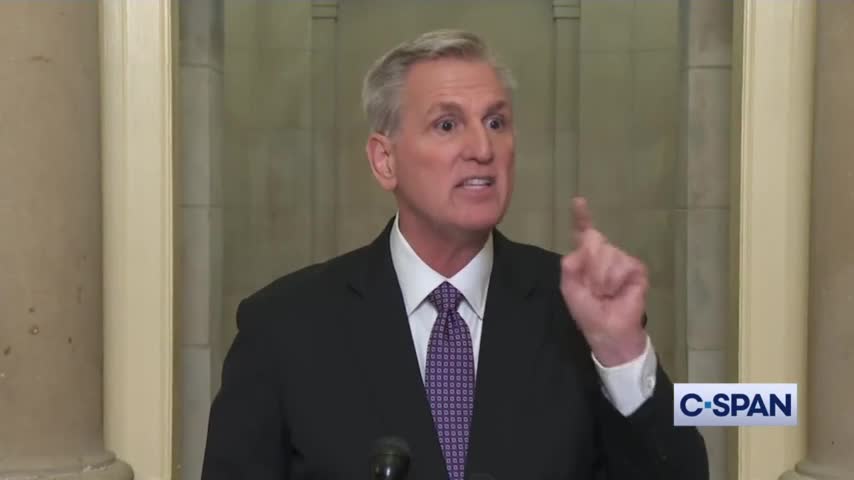 McCarthy TKOs Reporter After Kicking Swalwell And Schiff Off Committees