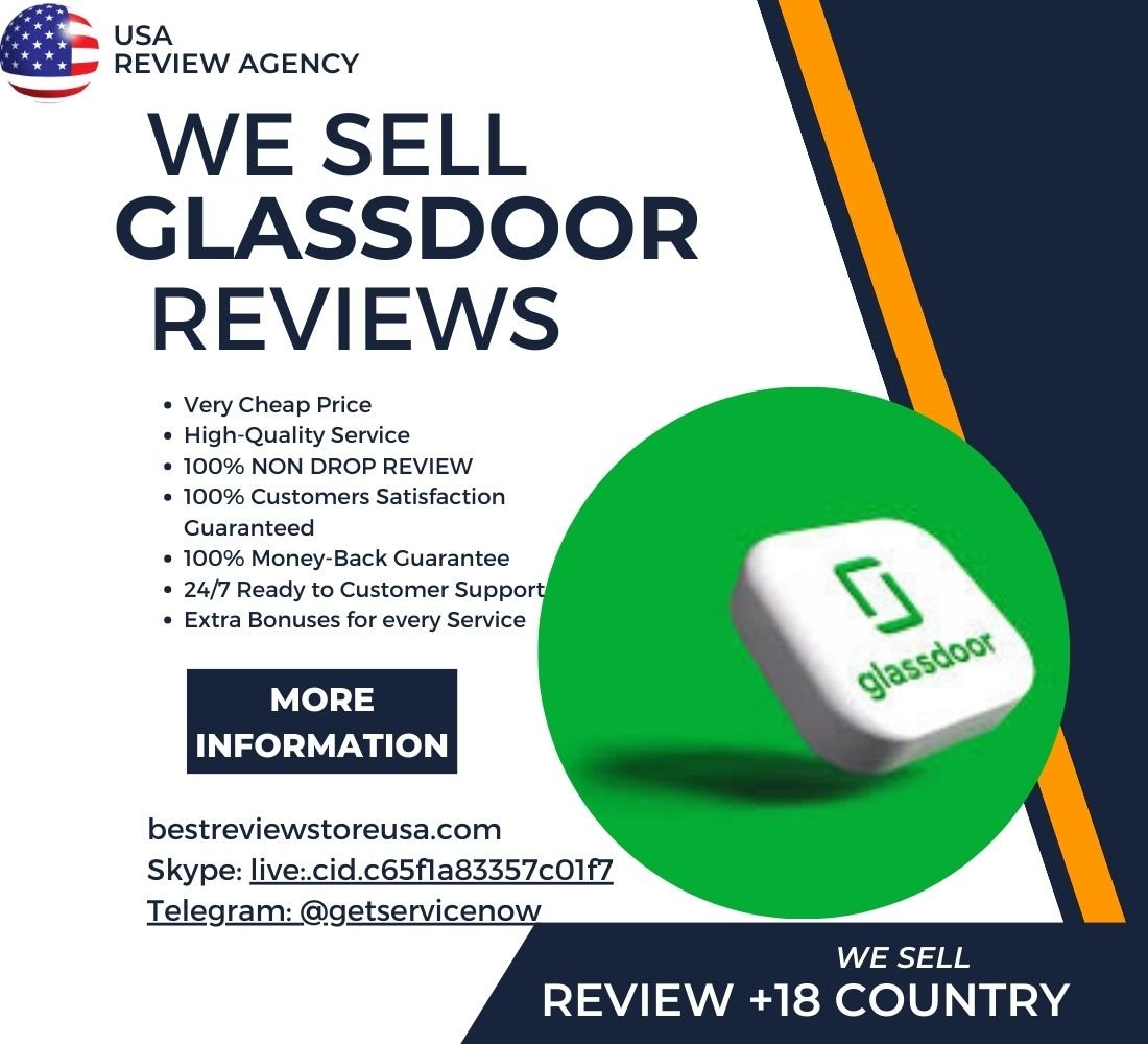 Buy Glassdoor Reviews | 100% Safe, Verified & Non-Drop