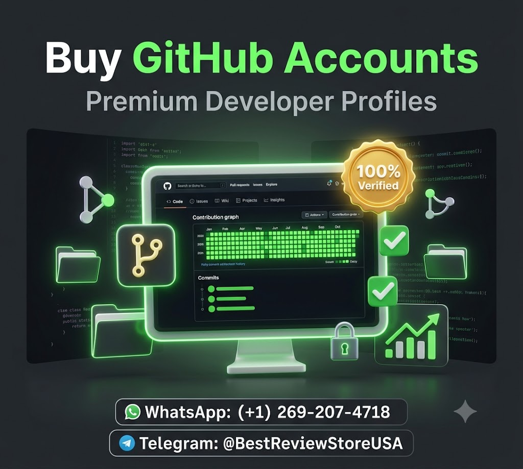 Buy GitHub Accounts | Aged Developer Profiles to Skyrocket Your Repo Authority
