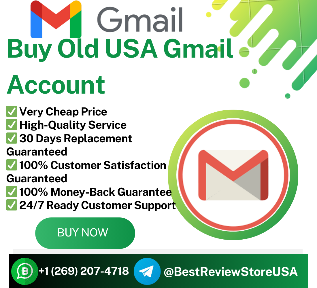 Buy Old USA Gmail Accounts | Aged PVA & High Trust Score