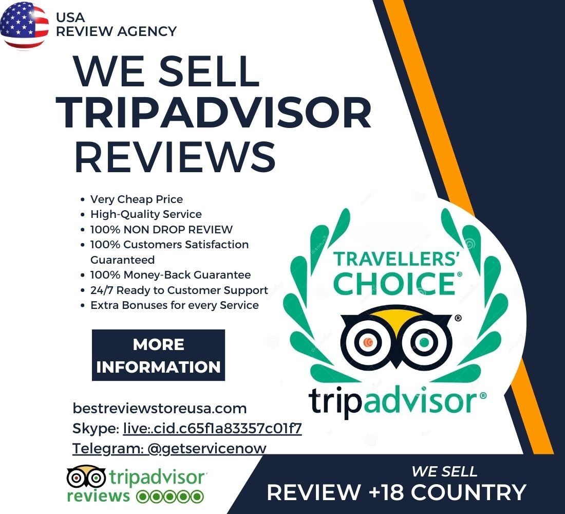 Buy TripAdvisor Reviews | 100% Safe, Verified & Non-Drop Rating