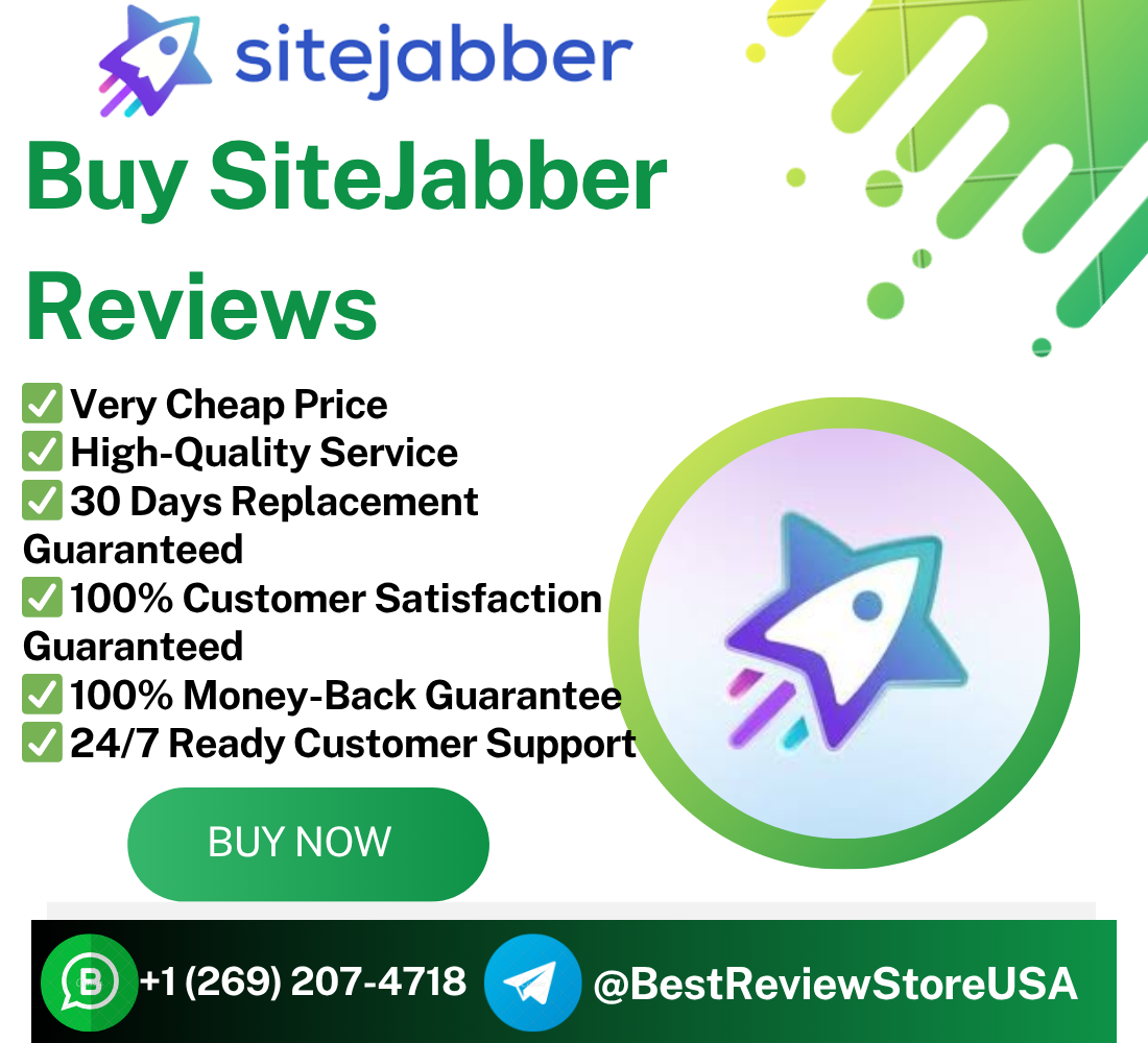 Buy SiteJabber Reviews | 100% Organic & Non-Drop Ratings