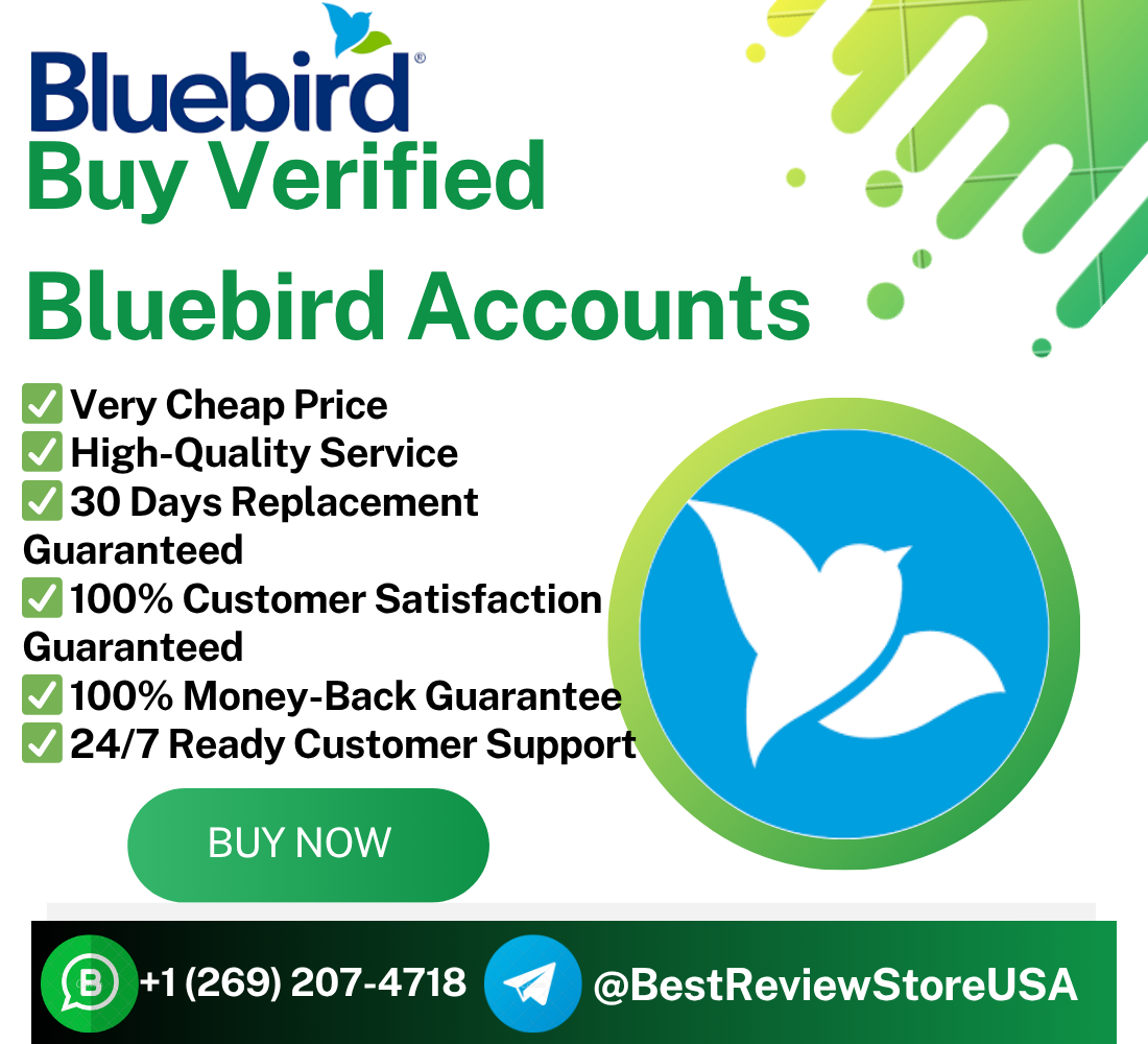 Buy Verified Bluebird Accounts | Fully KYC & Amex Features