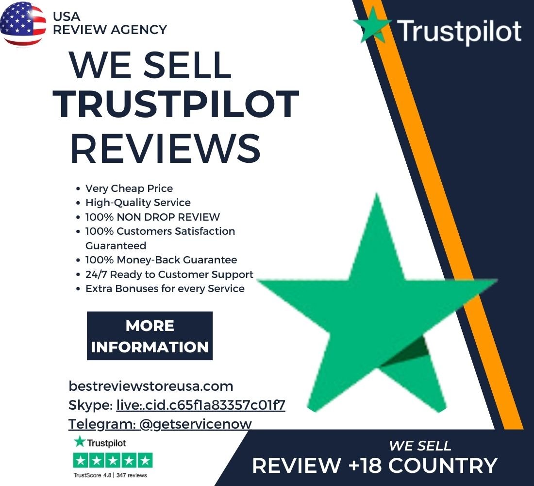 Buy Verified Trustpilot Reviews (100% Safe, Verified & Non-Drop)