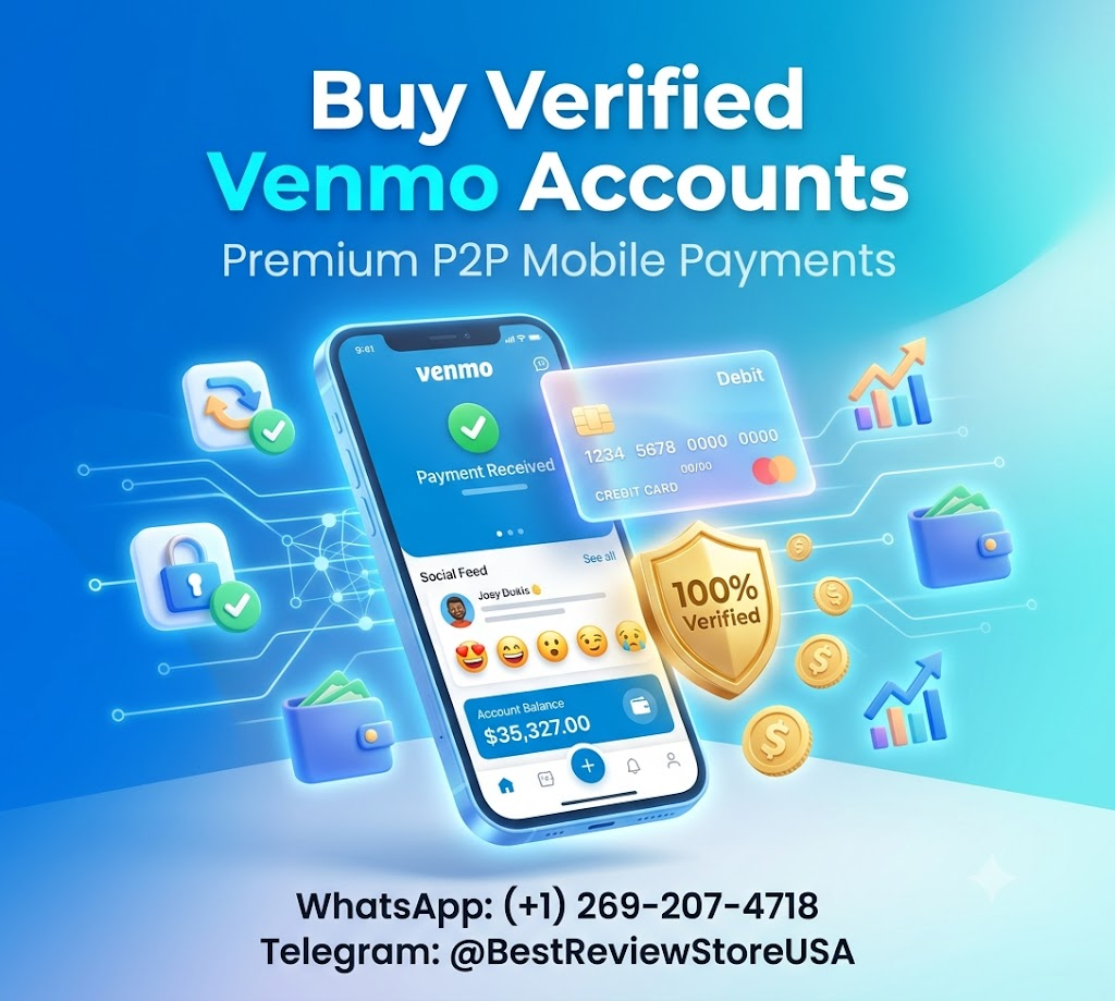 Buy Verified Venmo Accounts Aged US Payment Gateways for Seamless P2P Transactions