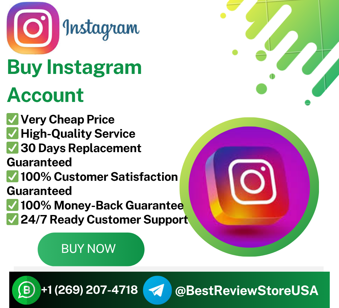 Buy Instagram Accounts | Aged, PVA & High Trust IG Profiles